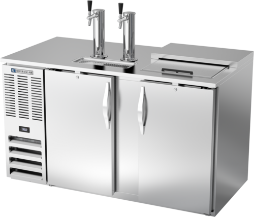 Beverage-Air DD58HC-C-S 58" Draft Beer Cooler