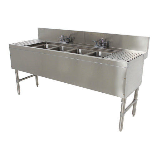 Advance Tabco PRB-24-64C 72" Underbar Sink
