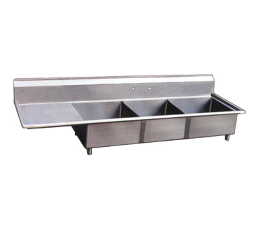 Omcan 22115 75" Compartment Sink