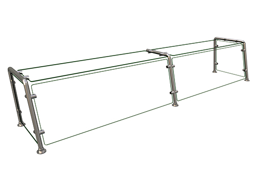 Hatco EP22-08415 84" Sneeze Guard