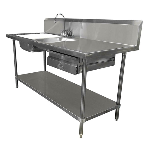 Advance Tabco DL-30-72 72" Work Table
