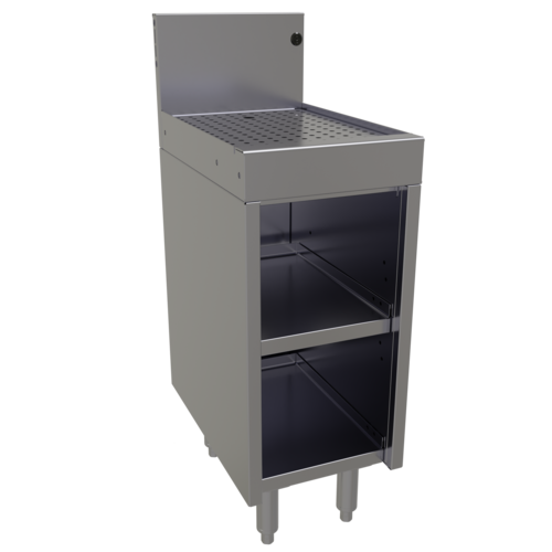 Glastender DBCA-12-LD 12" Underbar Drainboard