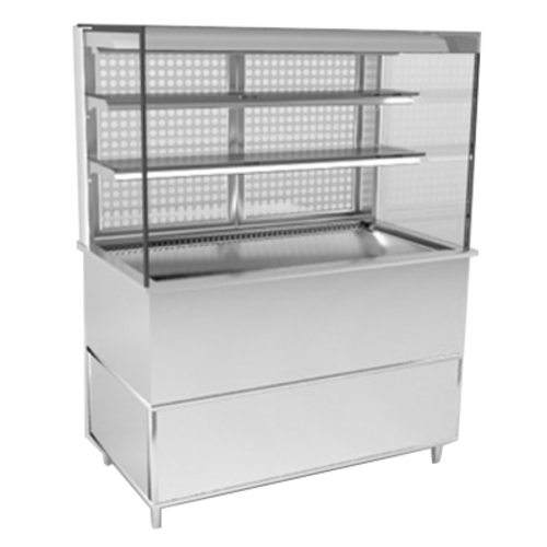 RPI VIAS3-27-R-SQ-SC-INS 44 1/4" Refrigerated Display Case