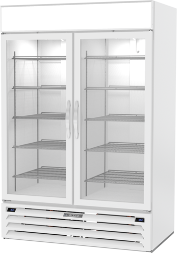 Beverage-Air MMRF49HC-1-A-WW 52" 2 Section Refrigerated Merchandiser
