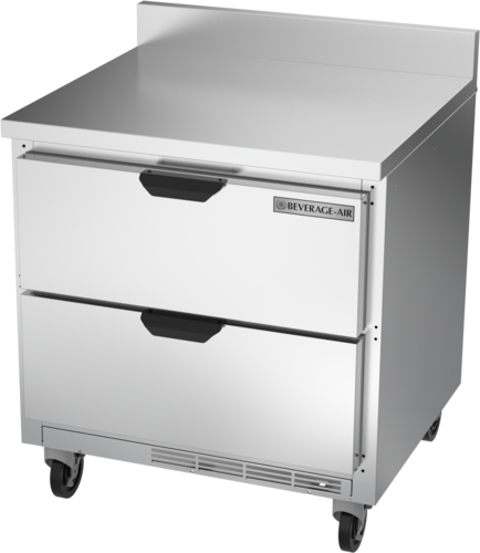 Beverage-Air WTRD32AHC-2-FIP 32" 2 Drawer Worktop Refrigerator