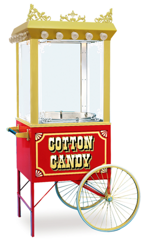Gold Medal 3119-00-100 33 1/4" Cart Cotton Candy Machine