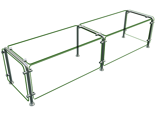 Hatco ED20-07218 72" Sneeze Guard