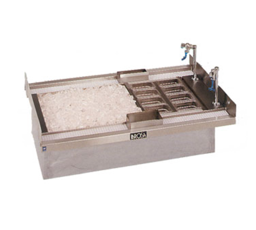 La Rosa 5547 47" Underbar Ice Bin / Cocktail Station