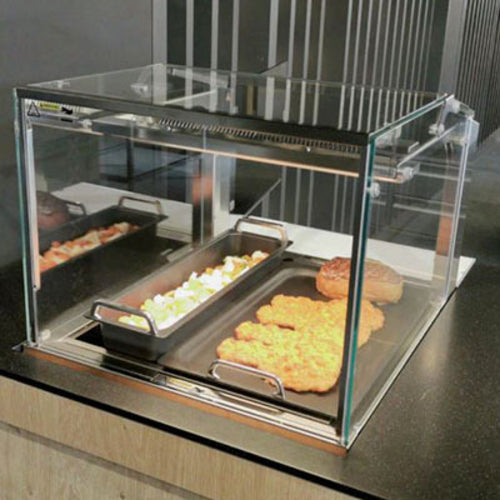 RPI VIHD1-20-R-SQ-CC-CT 23 1/4" Heated Display Case