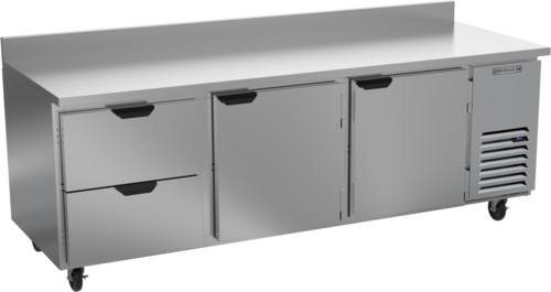 Beverage-Air WTRD93AHC-2 93" 2 Doors Worktop Refrigerator