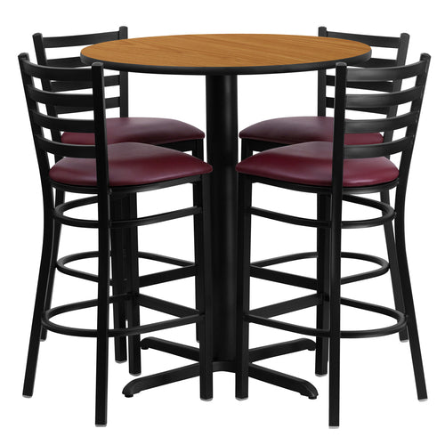 Flash Furniture HDBF1027-GG Dining Set