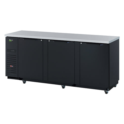 Turbo Air TBB-4SBD-N 90 1/4" Solid Door Back Bar Cooler