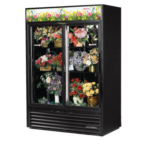 True GDM-47FC-HC-LD 54 1/8" 2 Section Refrigerated Merchandiser