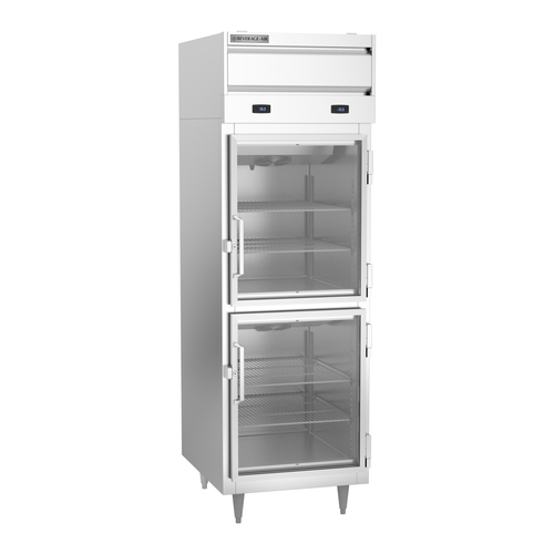 Beverage-Air PRF12-12HC-1HG 26 1/2" 1 Section Glass Door Reach-In Refrigerator Freezer