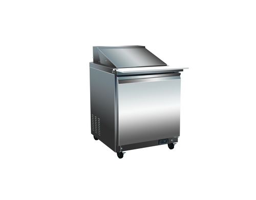 Entree S29-MT-SI-HC 28 7/8" Mega Top Sandwich / Salad Prep Table