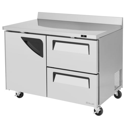 Turbo Air TWR-48SD-D2-N 48 1/4" 1 Door Worktop Refrigerator