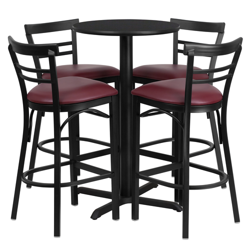 Flash Furniture HDBF1037-GG Dining Set