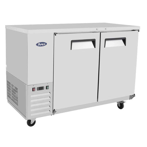 Atosa SBB59GRAUS1 57 3/4" Solid Door Back Bar Cooler