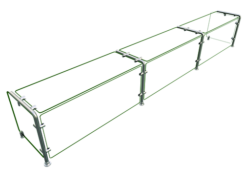 Hatco EP11-10815 108" Sneeze Guard