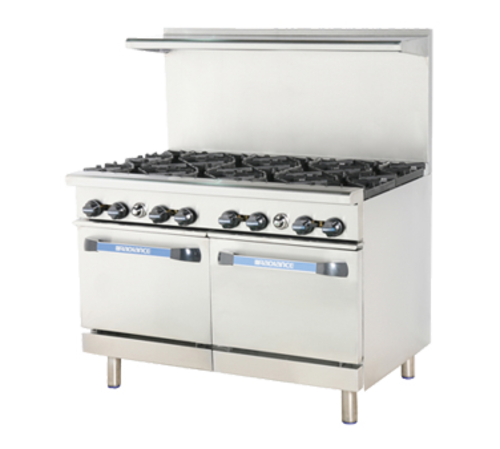 Turbo Air TAR-8 48" 8 Burner Gas Restaurant Range