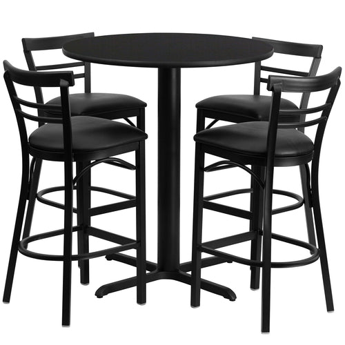 Flash Furniture HDBF1033-GG Dining Set