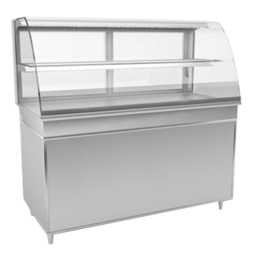 RPI VIHD4-27-R-CV-CC 57 1/8" Refrigerated Display Case