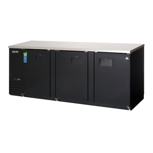Everest EBB90 89 1/4" Solid Door Back Bar Cooler