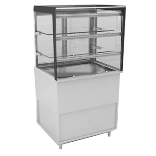 RPI VICD2-27-R-SQ-SC-FD 31 1/2" Refrigerated Display Case