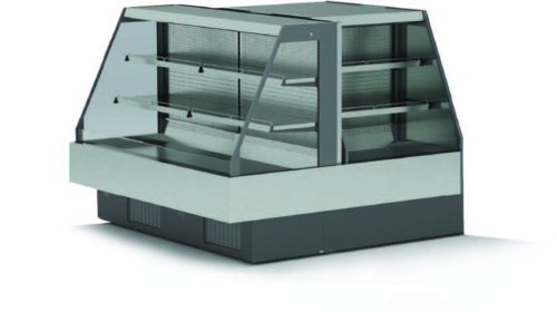 Axis KGL-IS-80-R 78" Open Air Merchandiser