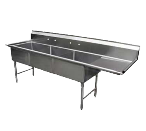 GSW SE18183R 75 3/8" Compartment Sink