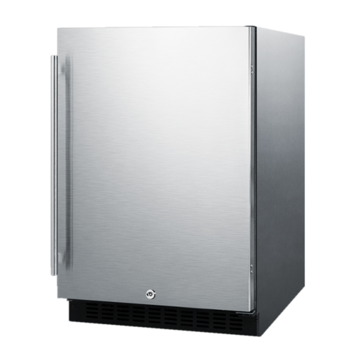 Summit AL54CSS 23 5/8" Solid Door Undercounter Refrigerator