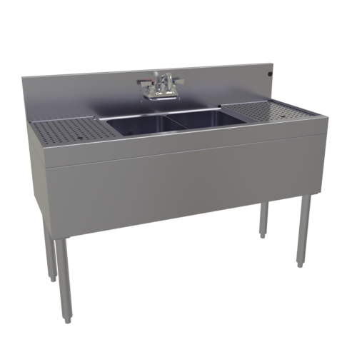 Glastender DSA-48-S 48" Underbar Sink