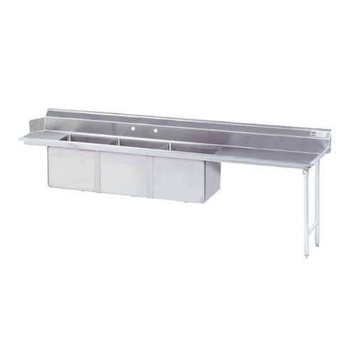 Advance Tabco DTC-3-1824-96RX 95" Dishtable