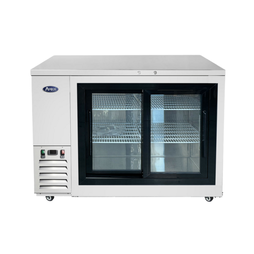 Atosa SBB48SGGRAUS1 48" Glass Door Back Bar Cooler