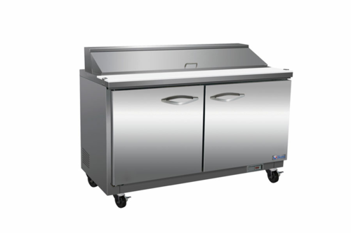 Axis ISP61 61 1/4" 2 Doors 16 Pan Sandwich / Salad Prep Table