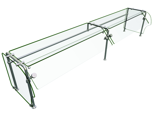 Hatco ES90-108" Sneeze Guard