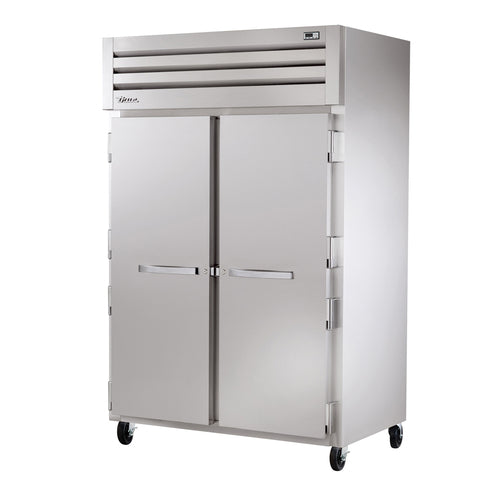 True STR2F-2S-HC 52 5/8" 2 Section Solid Door Reach-In Freezer
