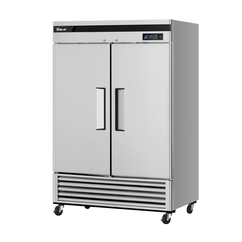 Turbo Air TSR-49SD-N6 54 3/8" 2 Section Solid Door Reach-In Refrigerator