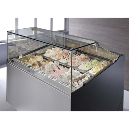 Oscartek GIA SQ G2106 85" Ice Cream Dipping Cabinet