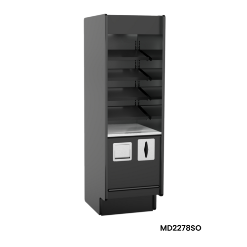 Structural Concepts MD2278SO 24 1/4" Refrigerated Display Case