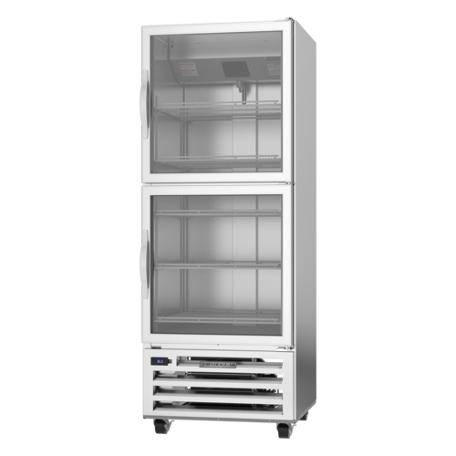 Beverage-Air RI18HC-HG 27 1/4" 1 Section Glass Door Reach-In Refrigerator