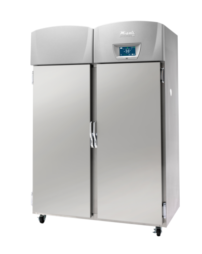 Migali EVOX-2F-LB 55" Solid Door Undercounter Freezer