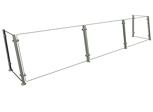 Hatco EP15-108 108" Sneeze Guard
