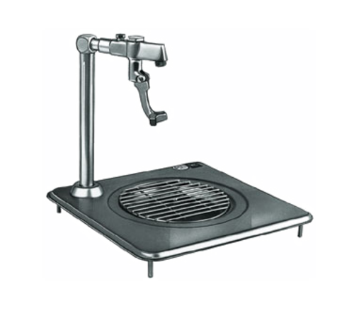 Delfield 307 12" Glass Filler Station with Drain Pan