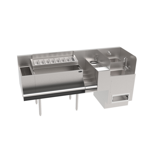 Krowne KR24-TCS72E 72" Underbar Ice Bin / Cocktail Station