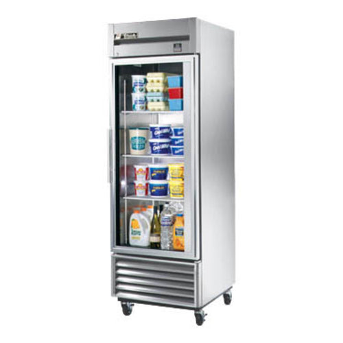 True TS-23G-HC~FGD01 27" 1 Section Glass Door Reach-In Refrigerator