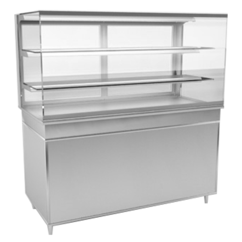 RPI VIHD4-34-R-SQ-CC 57 1/8" Refrigerated Display Case