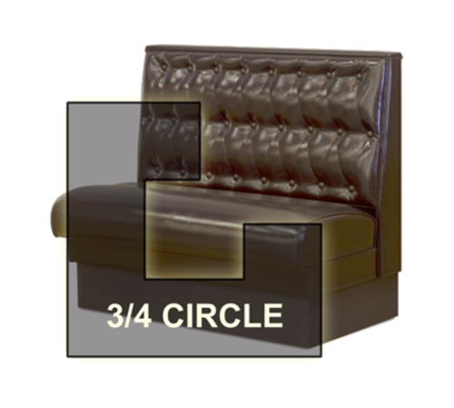 DM Seating DBS-48T-34 Booth