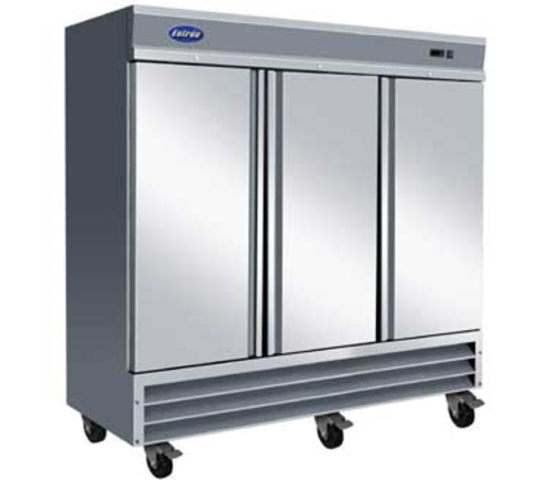 Entree CR3-HC 83 5/8" Solid Door Reach-In Refrigerator