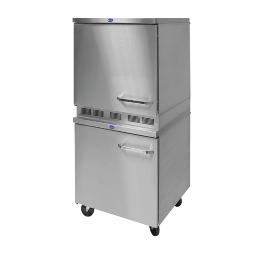 Randell 9404-27DT-RTFBL 27" Solid Door Reach-In Refrigerator Freezer